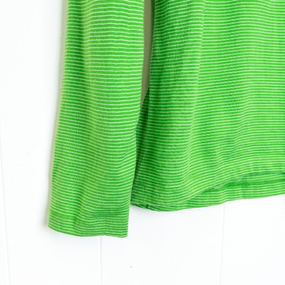 Icebreaker Merino Bodyfit 200 Oasis LS Henley Stripe Top, Large - Picture 5 of 13